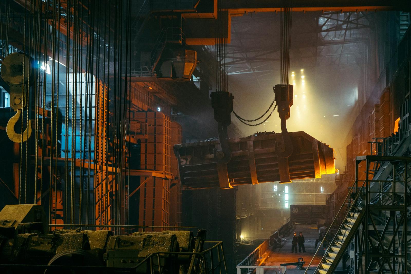 Heavy industrial fabrication plant